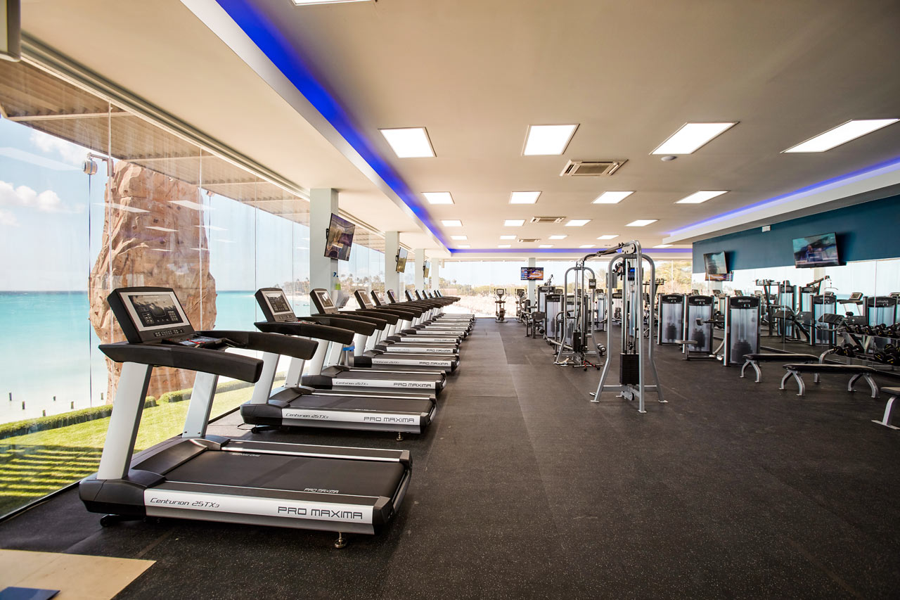 Gym på Tamarijn Aruba All Inclusive