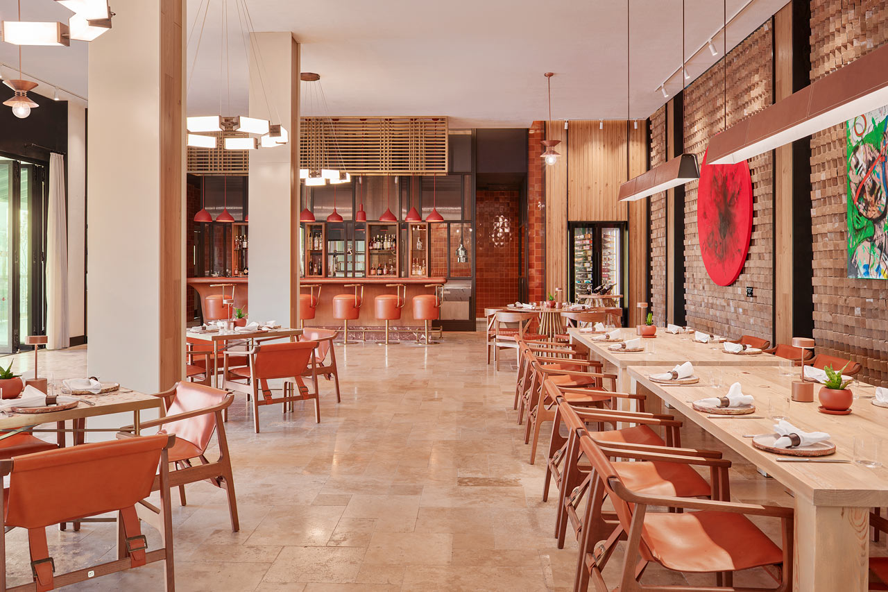 À la carte-restaurang med grillrätter