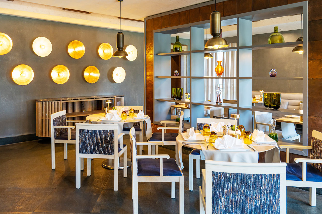 À la carte-restaurang med medelhavsinspirerad meny