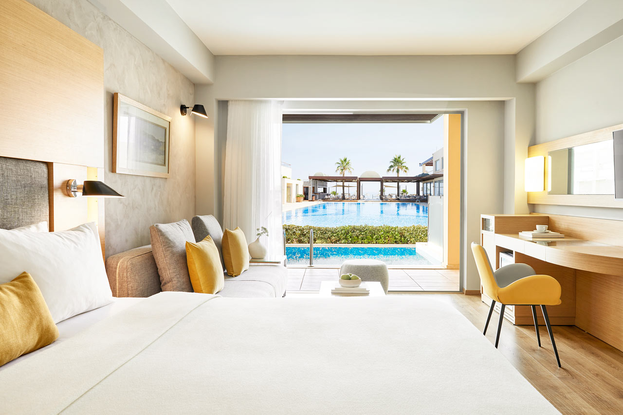 Dubbelrum med privat pool i Imperialdelen