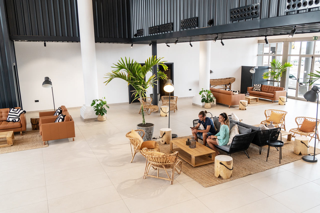 Receptionsområdet