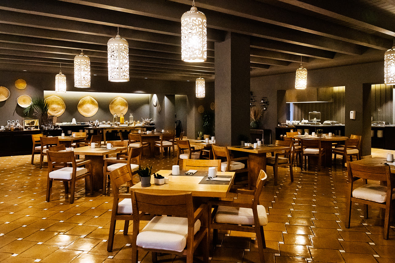 Hotellets bufférestaurang