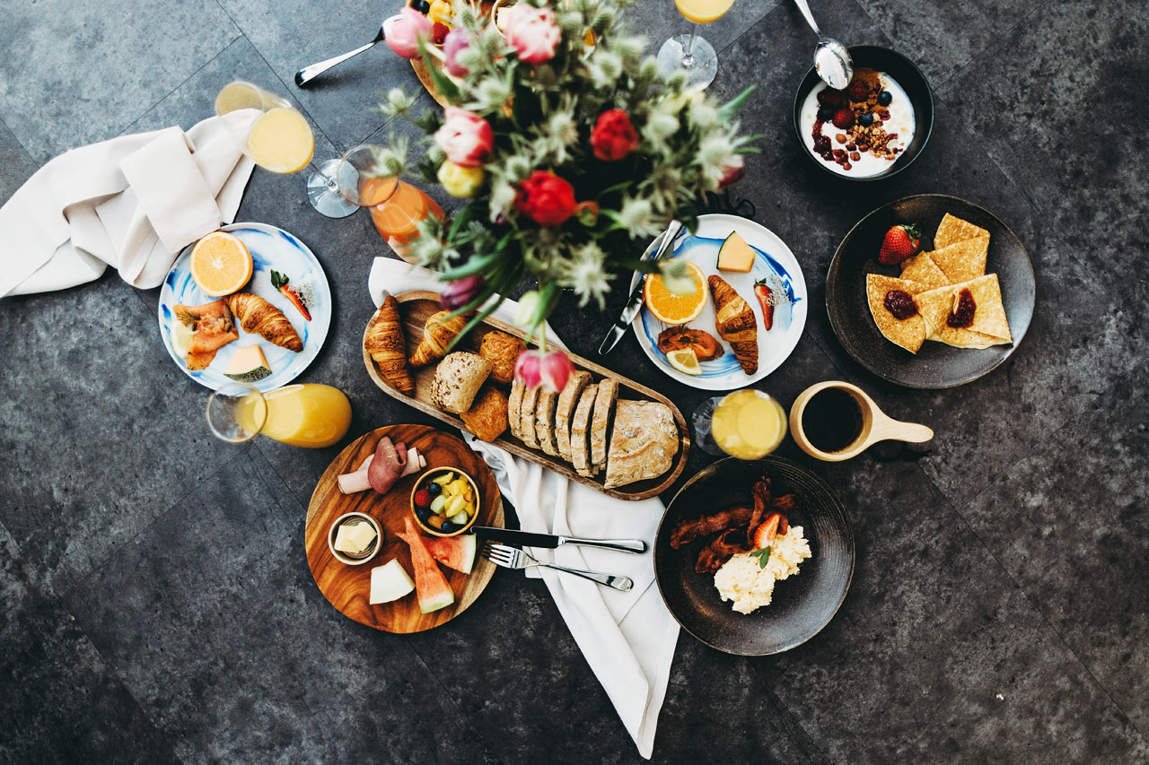 Njut av en härlig frukost. Foto av Rebecca Lundh