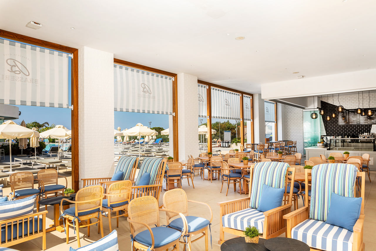 À la carte-restaurang med grillrätter