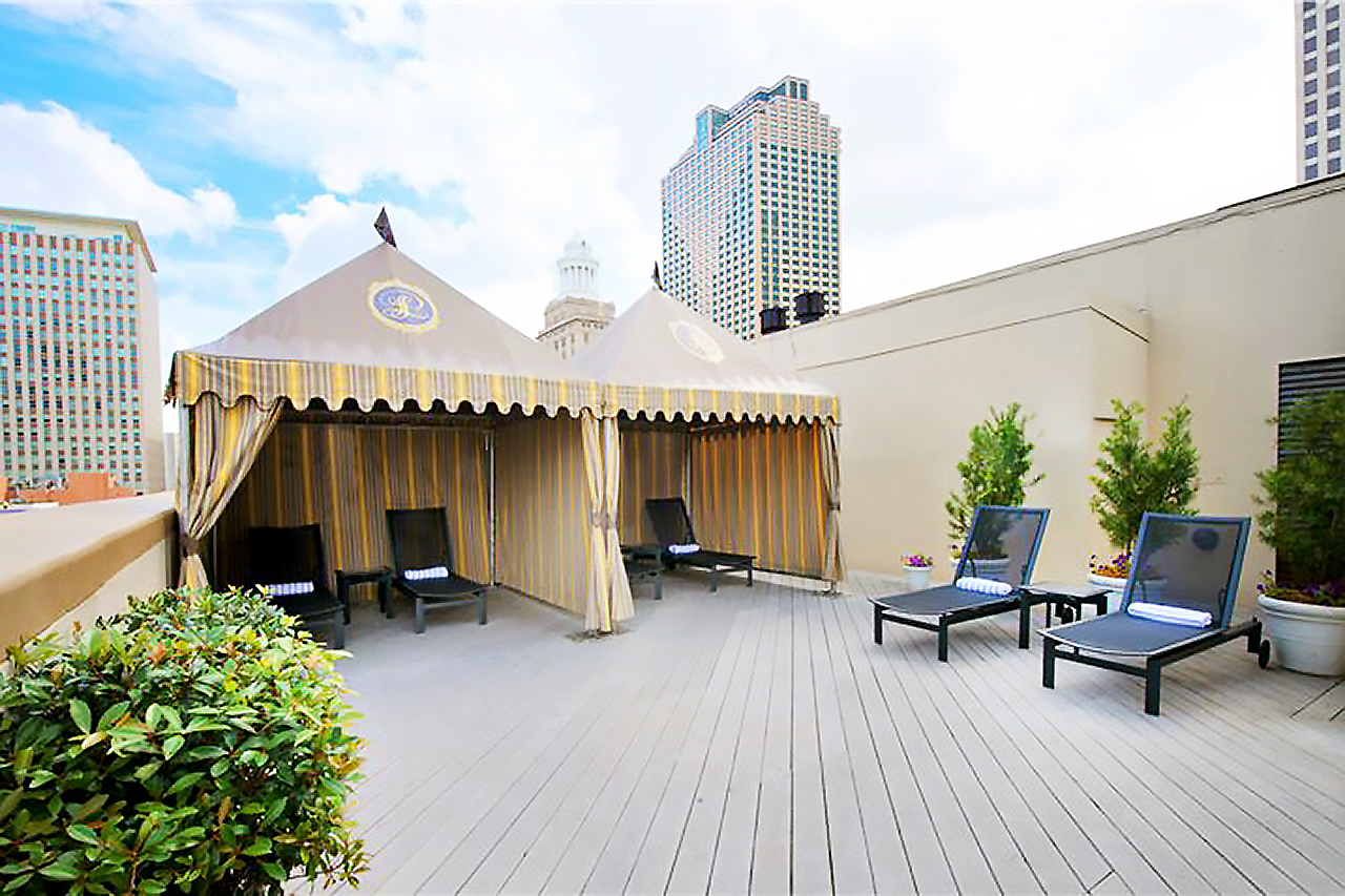 Hotellets takterrass