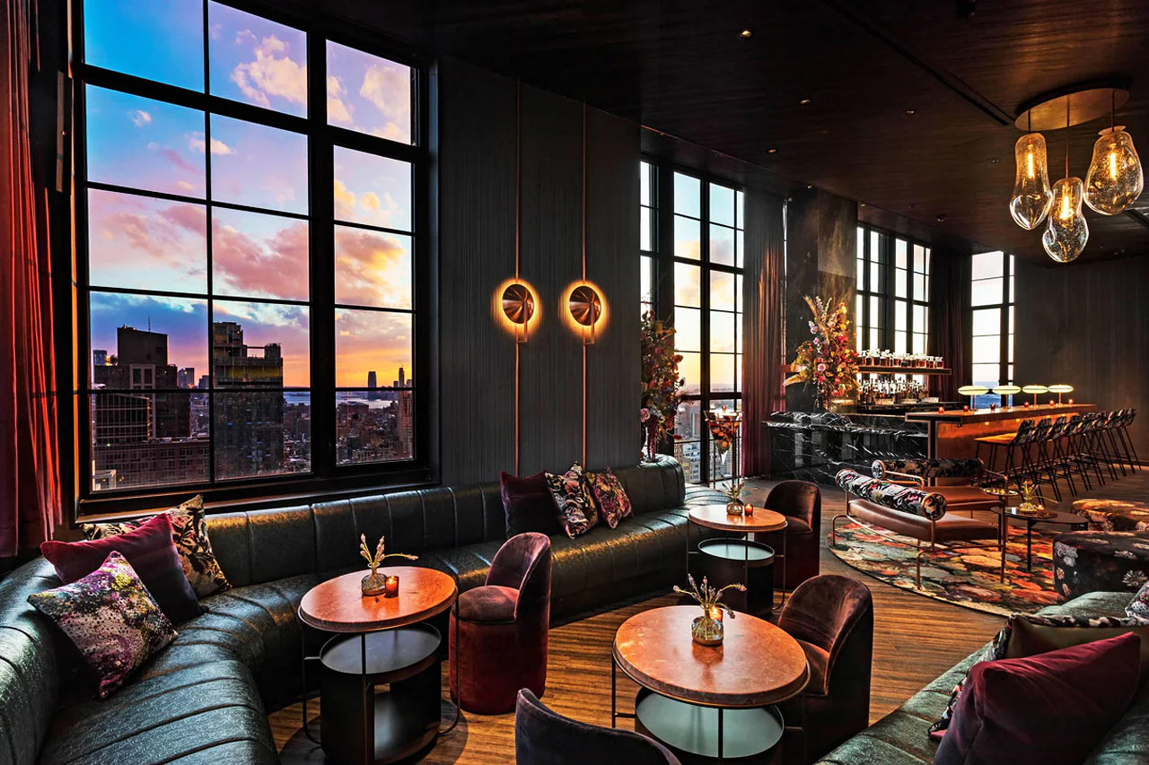 Bar på takterrassen