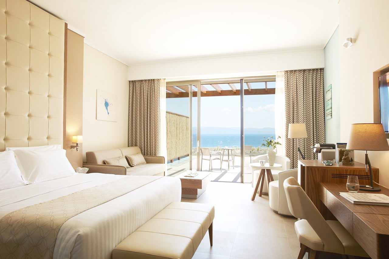 Dubbelrum Club room med havsutsikt