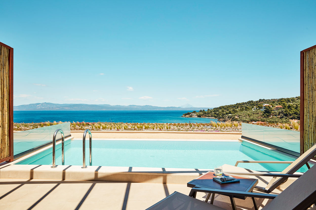 Dubbelrum Club room med privat pool