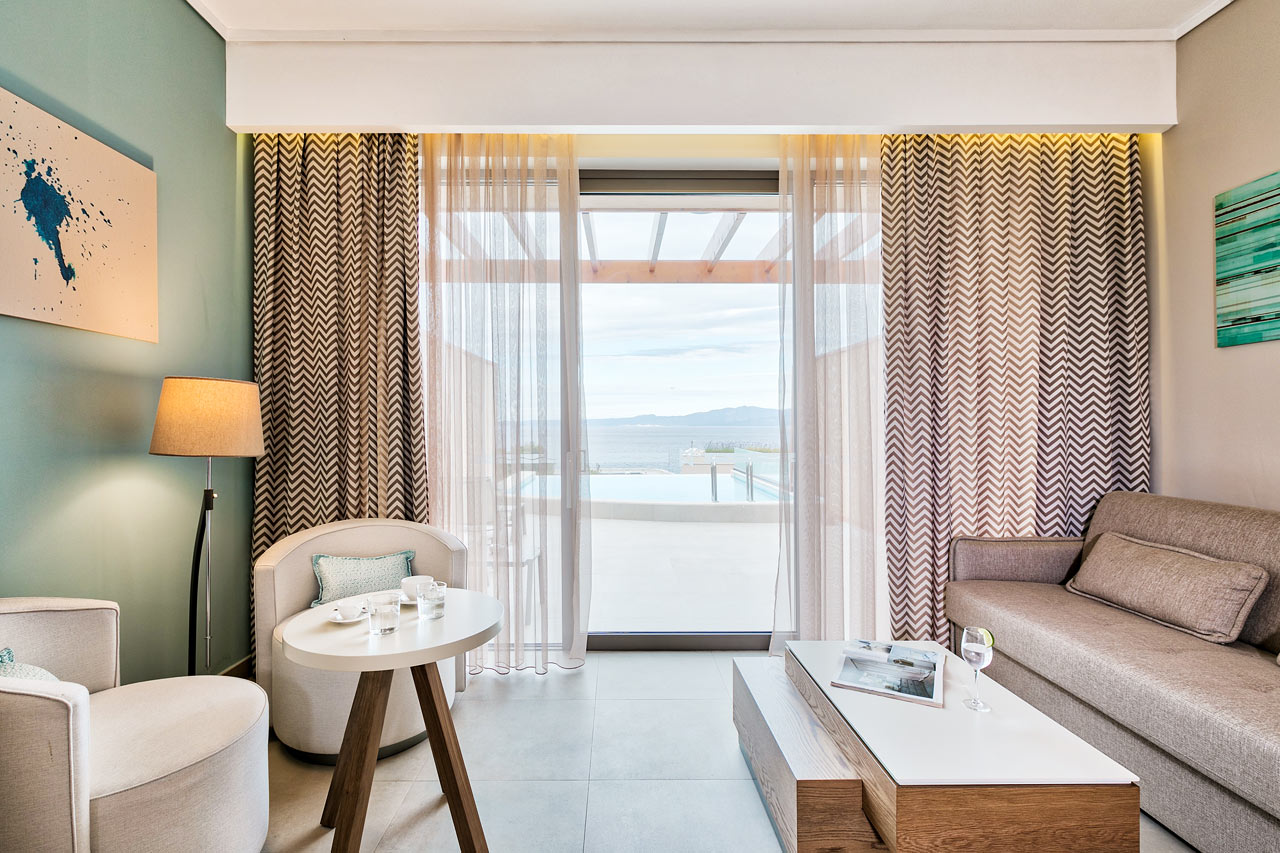 Dubbelrum Club room med privat pool