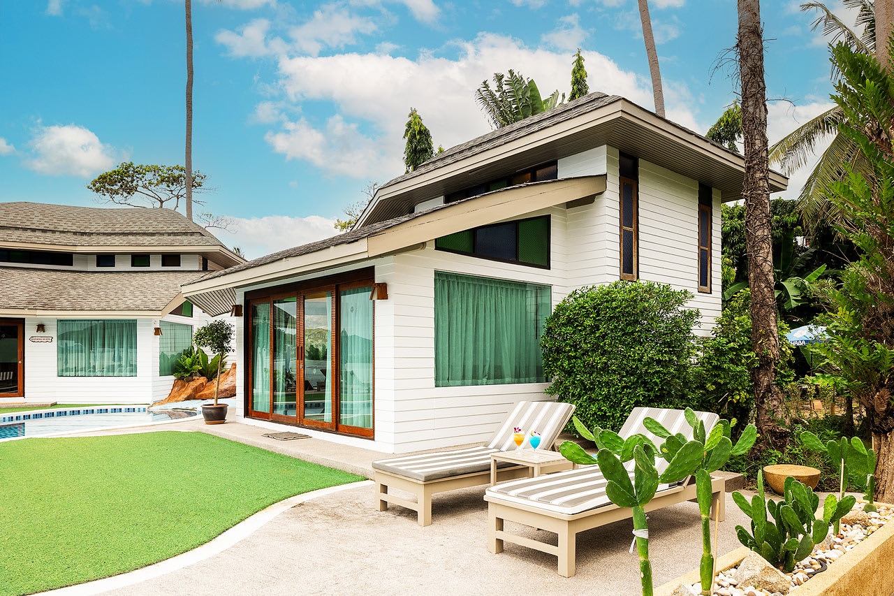 Dubbelrum Villa med pool access