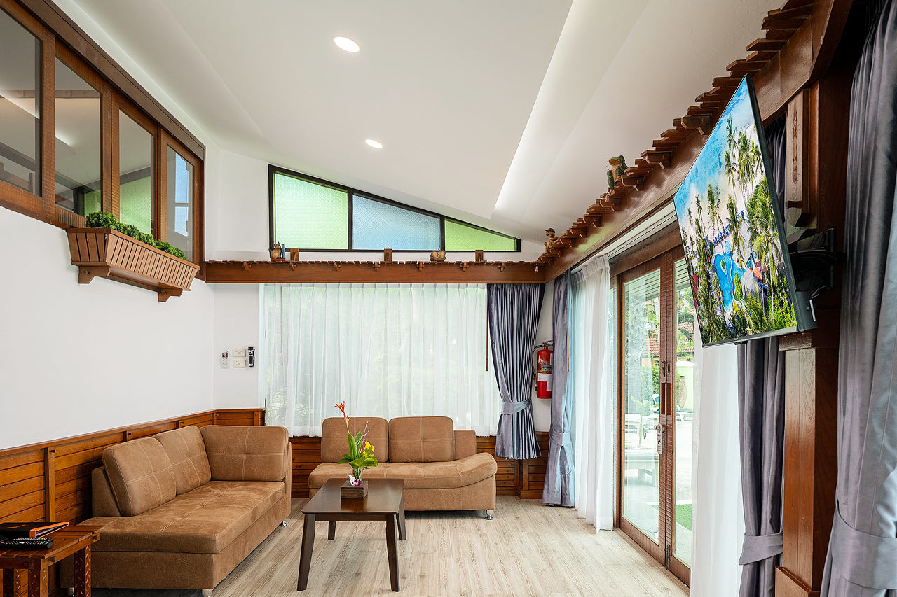 Dubbelrum Villa med pool access