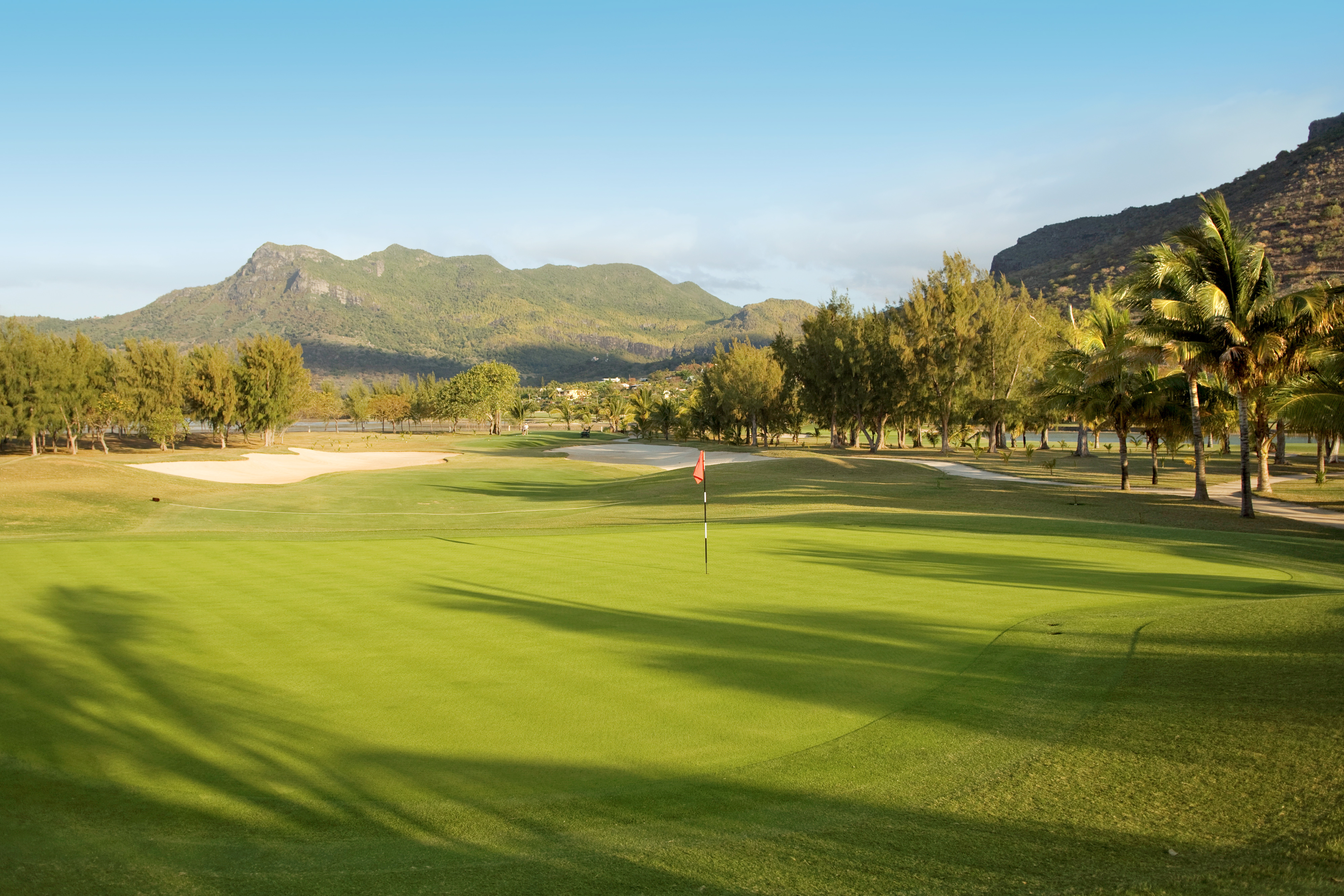 Golfbanan vid Paradis Hotel, Mauritius