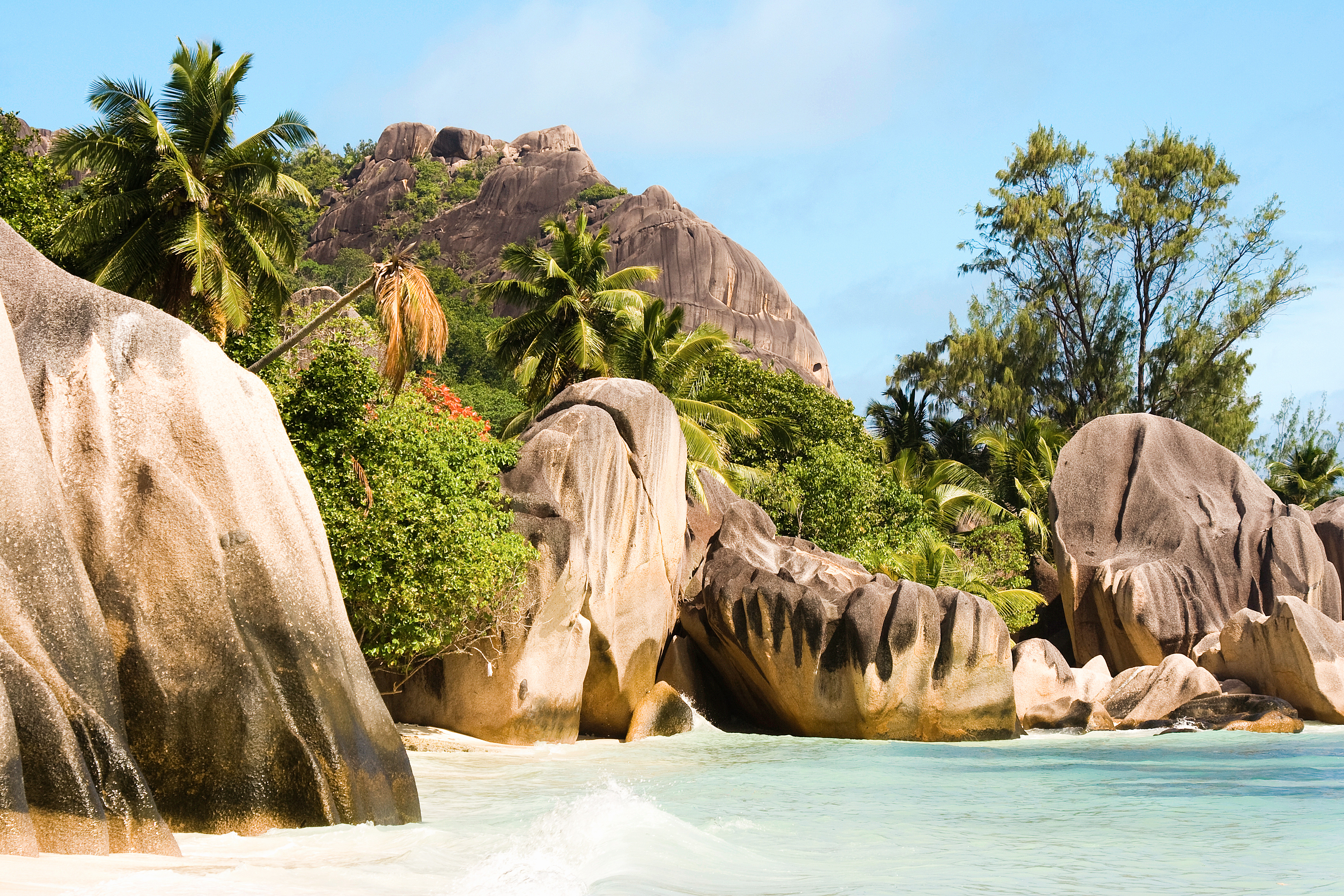 Ön La Digue, Seychellerna