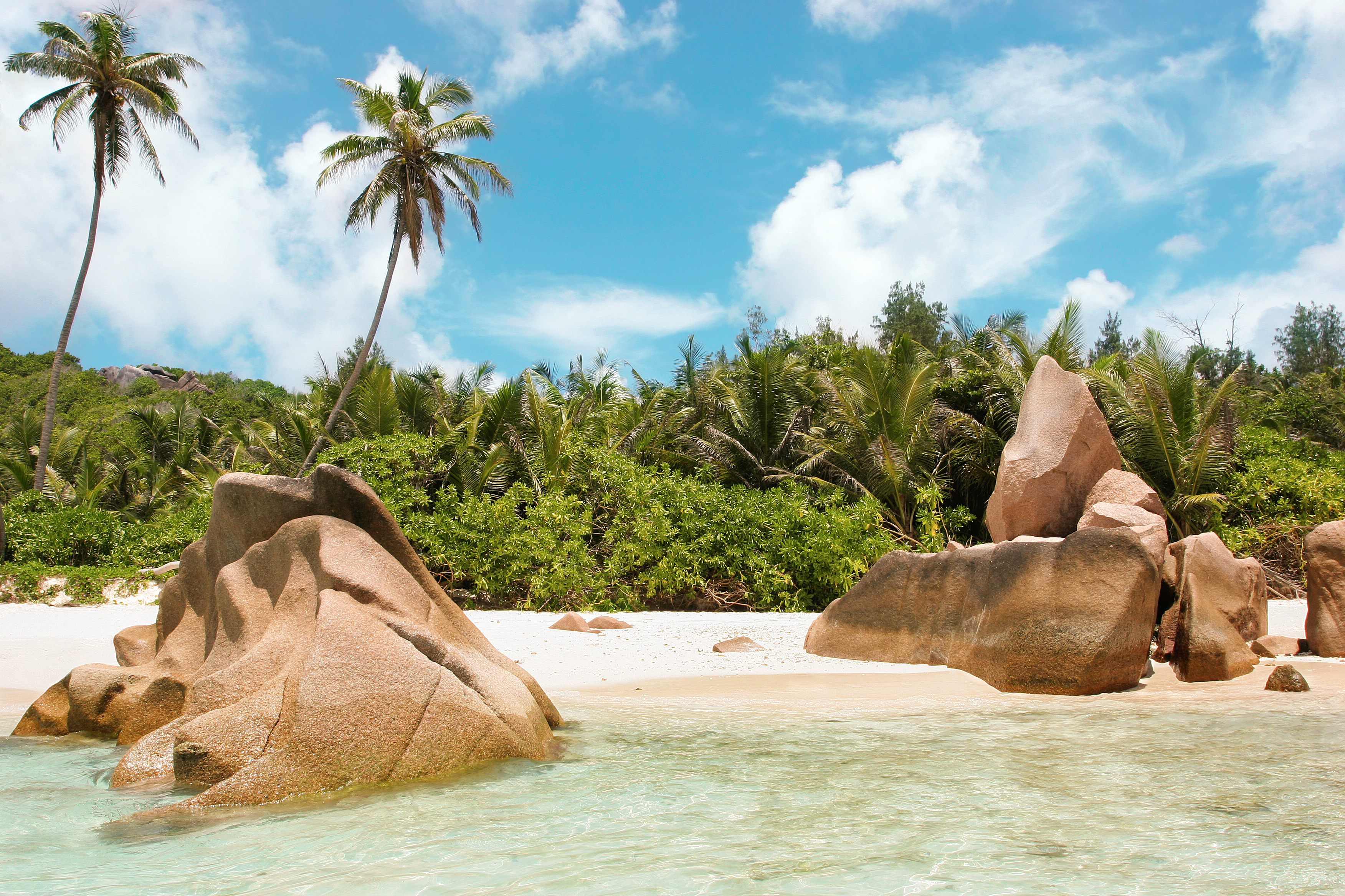 Ön La Digue, Seychellerna