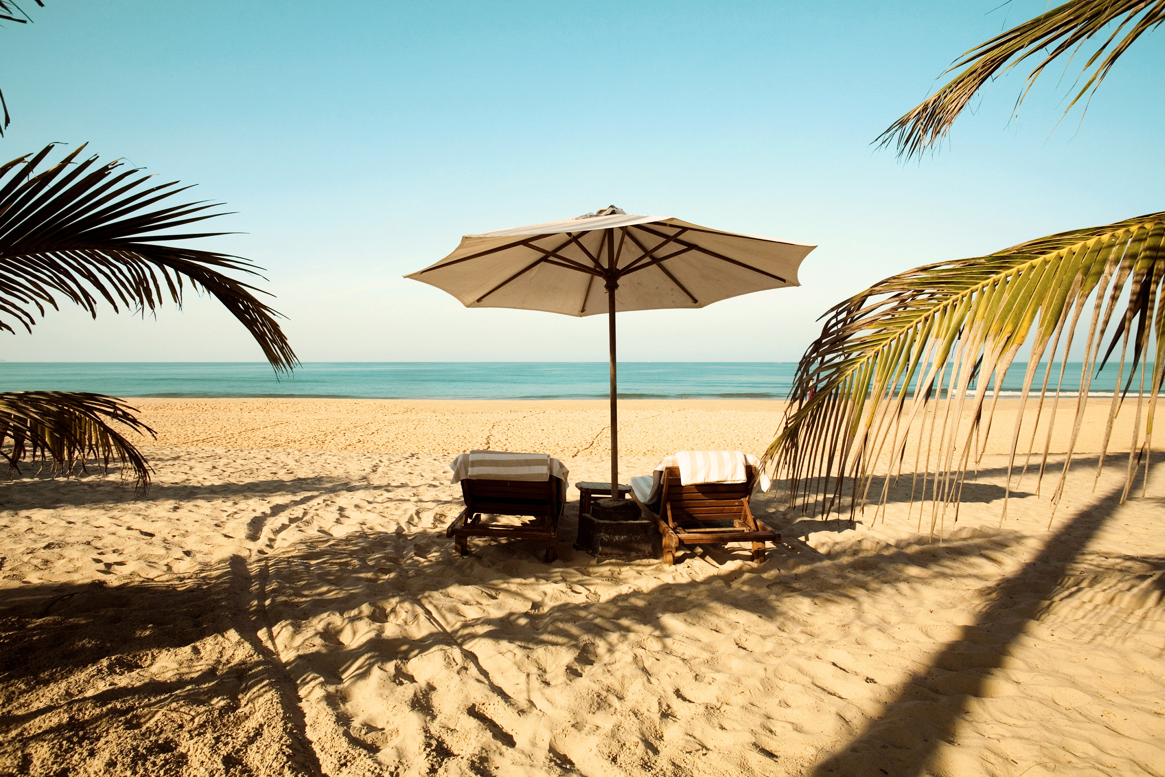 Mobor Beach, södra Goa