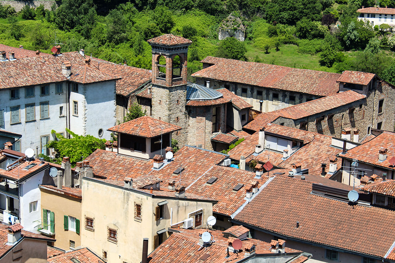 Città Alta i Bergamo