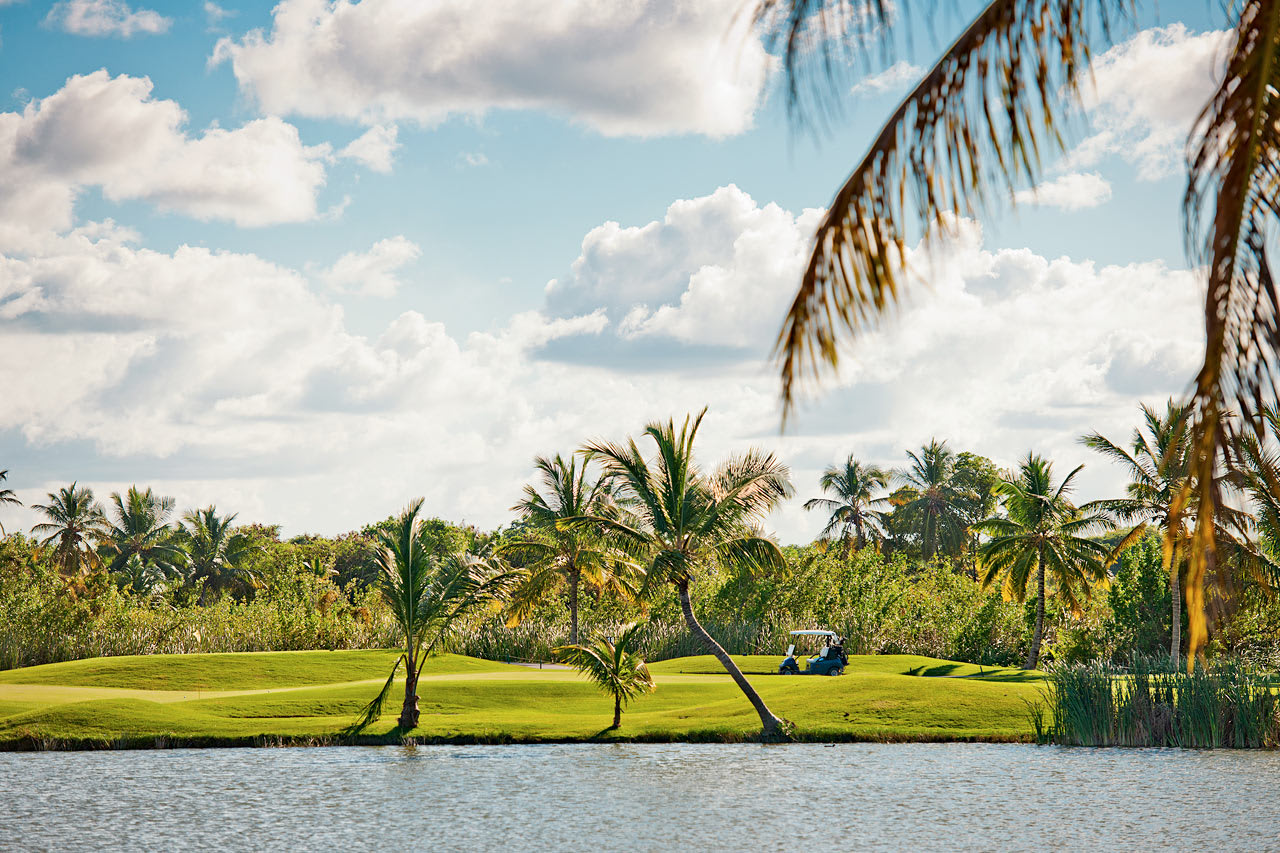 Punta Blanca Golf vid hotellet Barceló Bávaro Palace Deluxe.