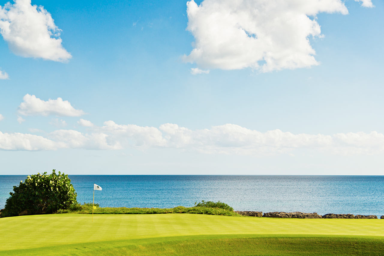Punta Blanca Golf vid hotellet Barceló Bávaro Palace Deluxe.