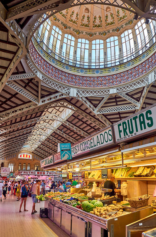 Marknaden Central market of Valencia