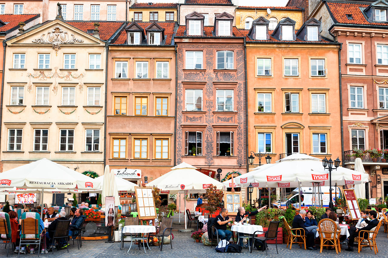 Gamla stan i Warszawa