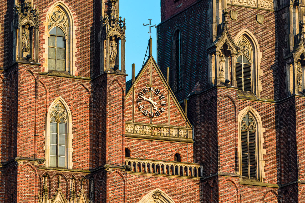 Johannes Döparens katedral (Cathedral of St. John the Baptist) i Wroclaw